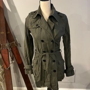 Levi’s jacket double breasted army green